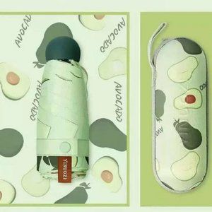 Avocado Mini Sun Rain Pocket Umbrella